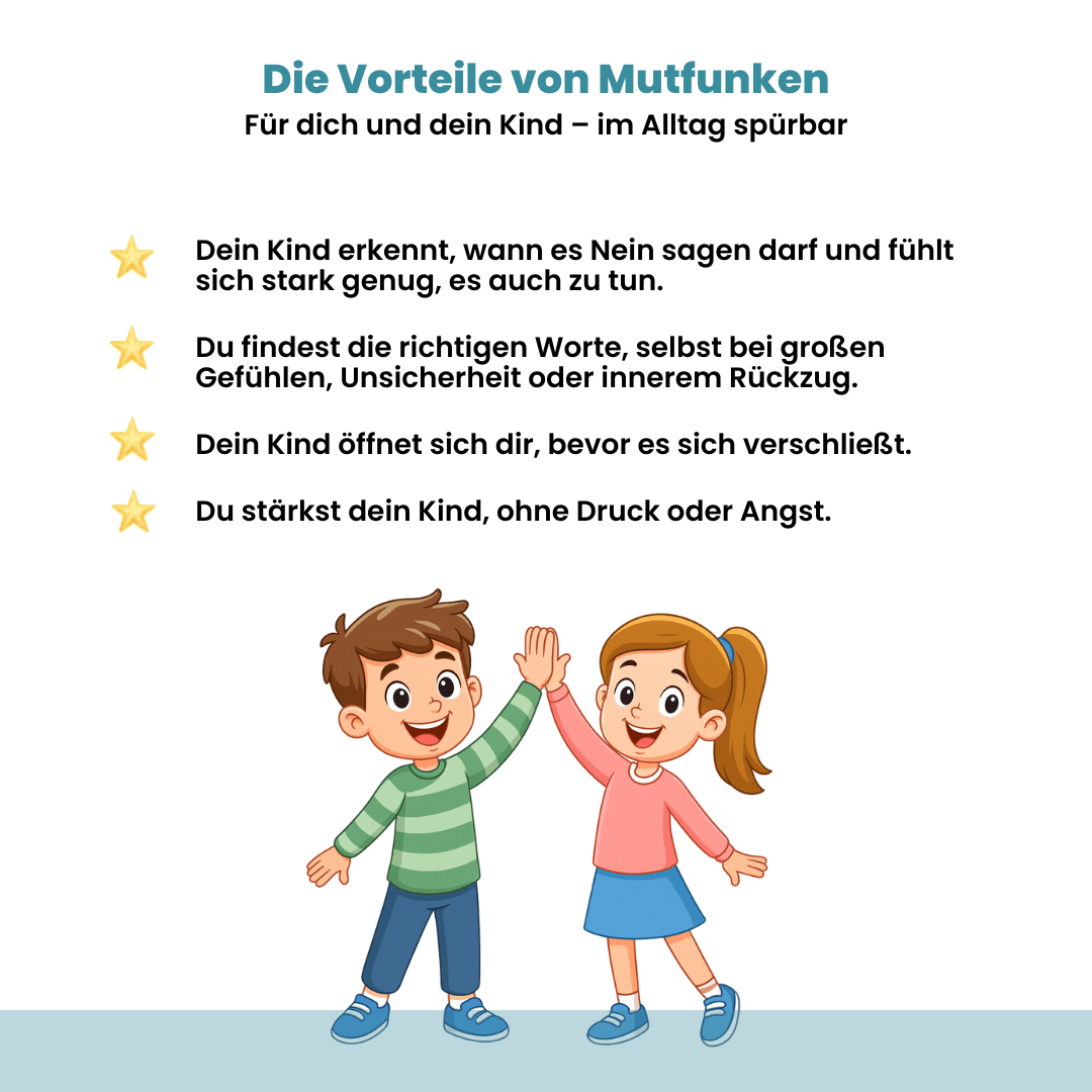 Mutfunken Workbook sorgt für innere Stärke bei Kindern