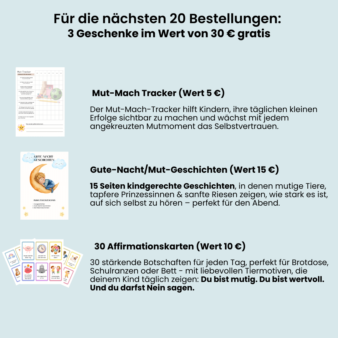 Mutfunken Workbook sorgt für innere Stärke bei Kindern