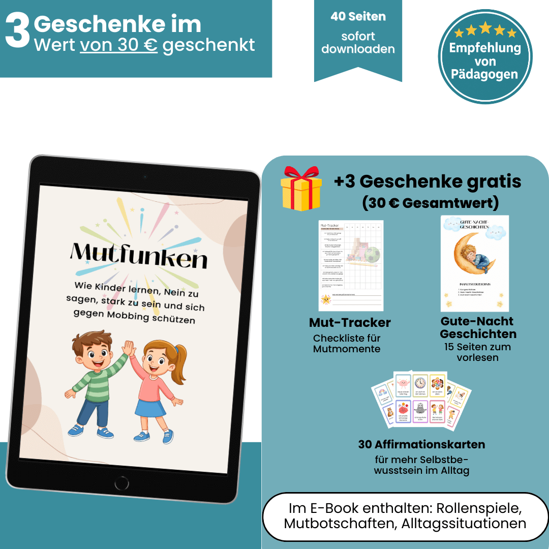 Mutfunken Workbook sorgt für innere Stärke bei Kindern